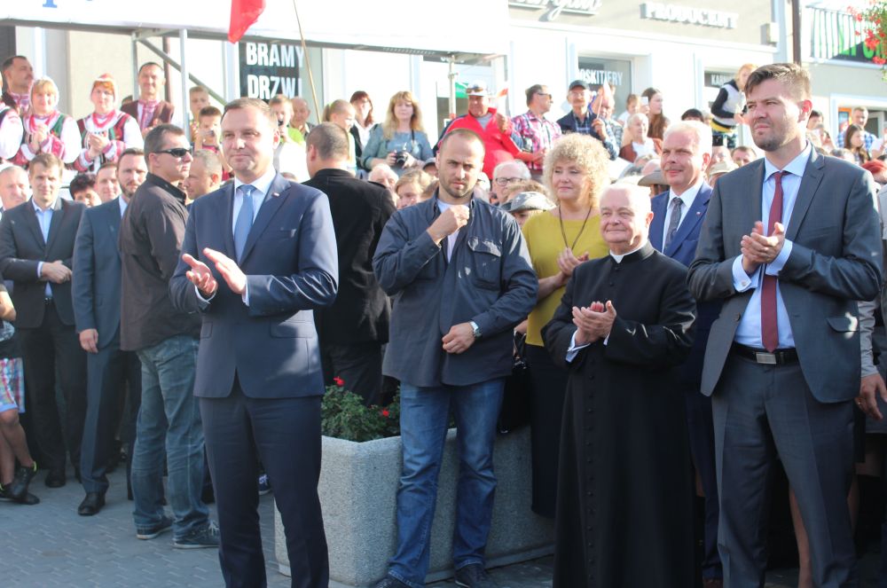 Andrzej Duda w Sokołowie Podlaskim