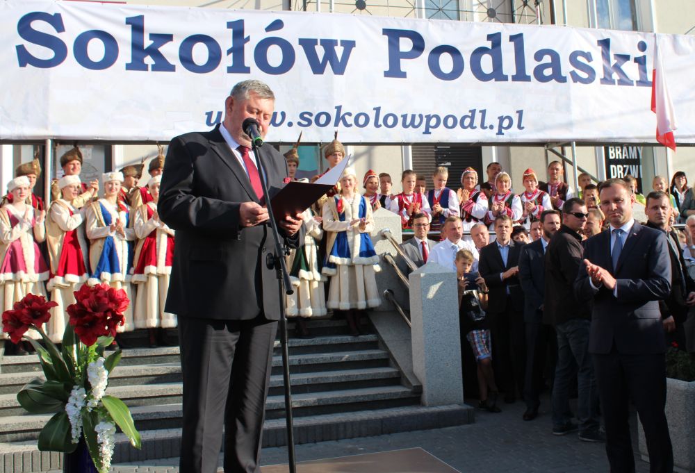 Andrzej Duda w Sokołowie Podlaskim