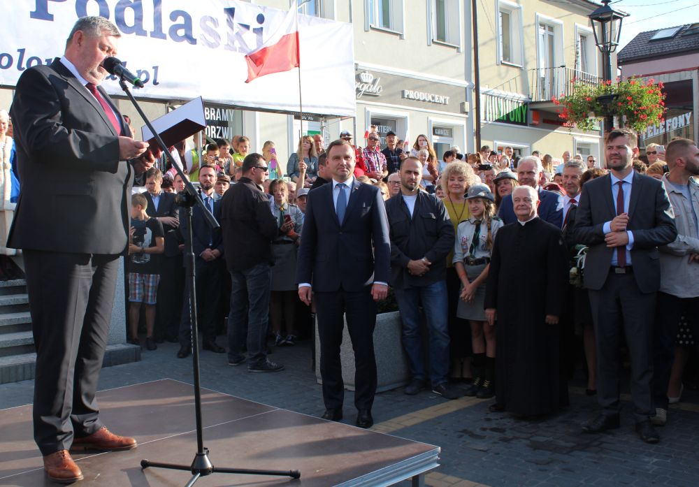 Andrzej Duda w Sokołowie Podlaskim