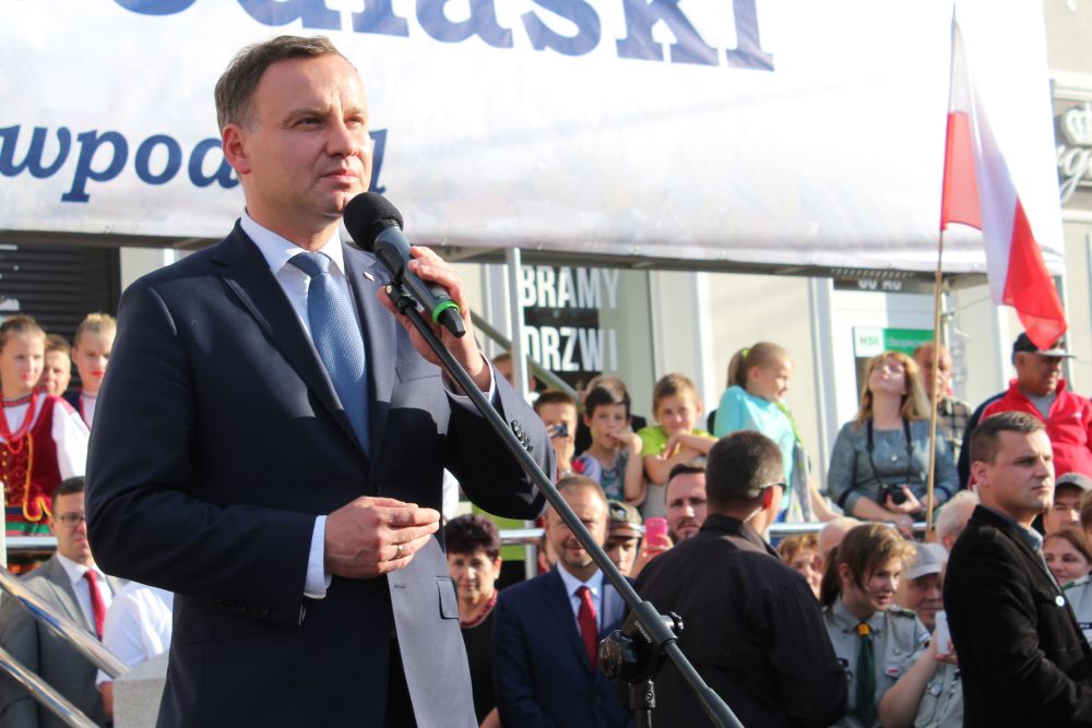 Andrzej Duda w Sokołowie Podlaskim