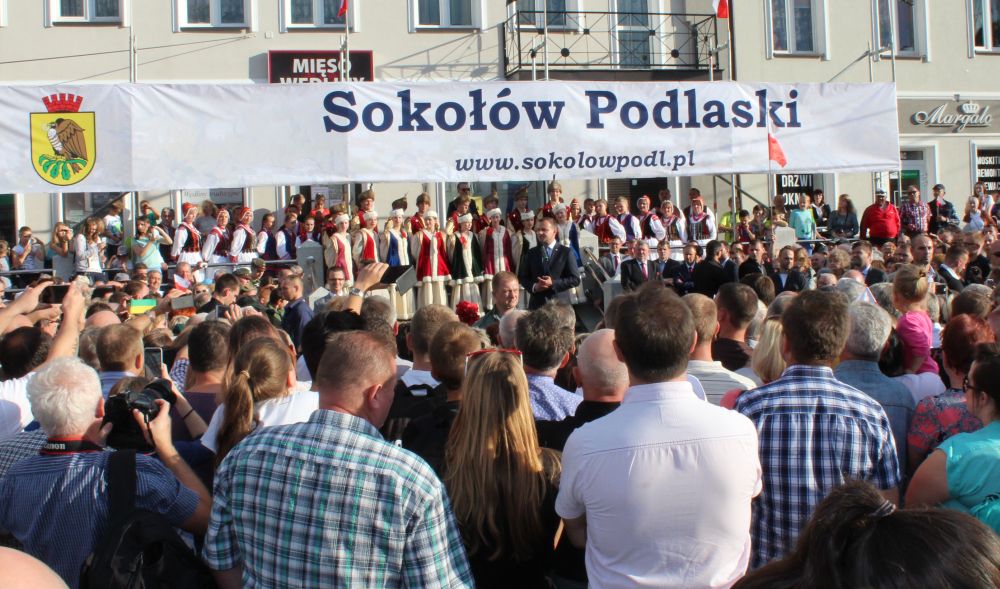 Andrzej Duda w Sokołowie Podlaskim