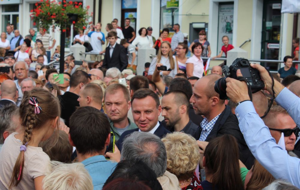 Andrzej Duda w Sokołowie Podlaskim