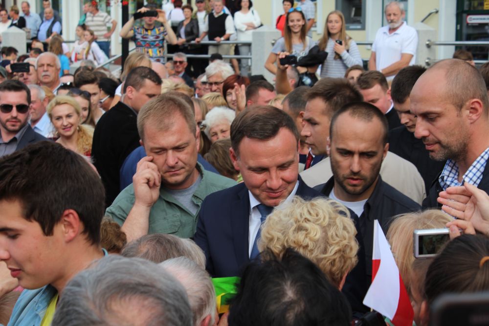 Andrzej Duda w Sokołowie Podlaskim