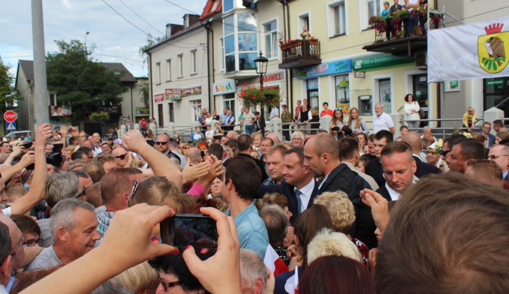 Andrzej Duda w Sokołowie Podlaskim