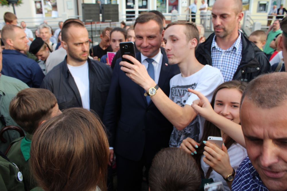 Andrzej Duda w Sokołowie Podlaskim