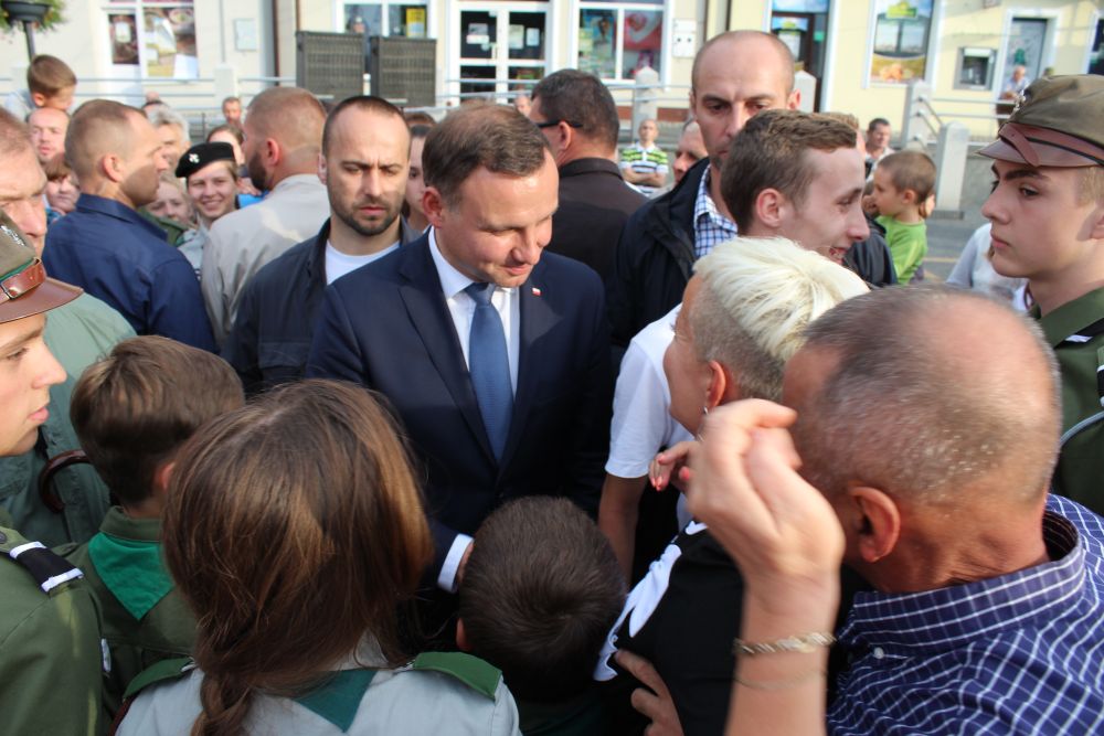 Andrzej Duda w Sokołowie Podlaskim