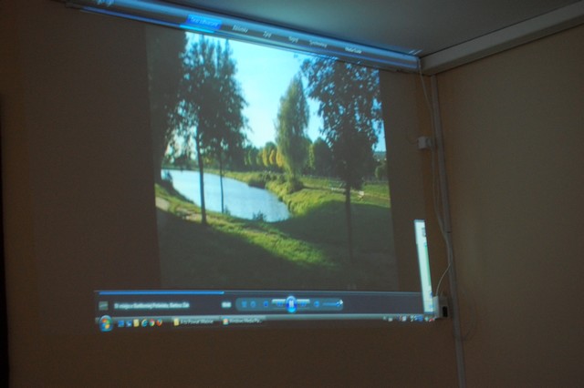 Powiat uchwycony w filmie