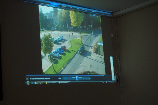 Powiat uchwycony w filmie