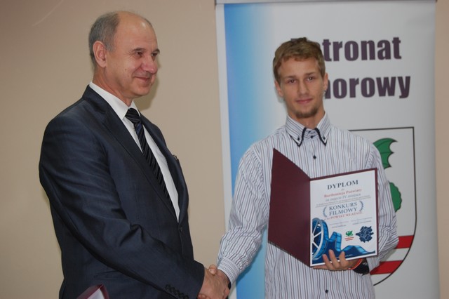 Powiat uchwycony w filmie