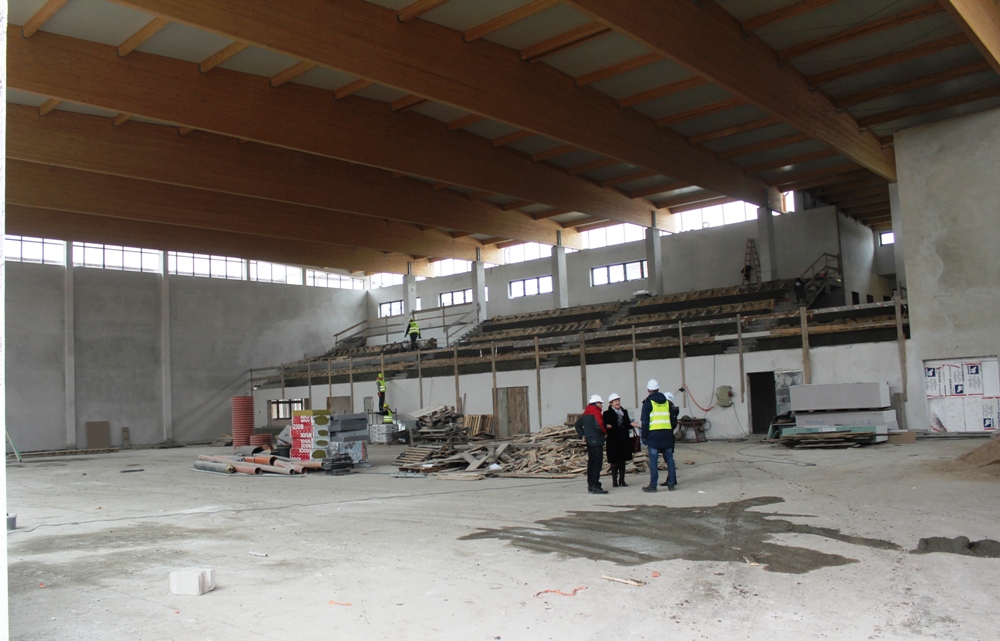 Rośnie hala sportowa. Ogromna?