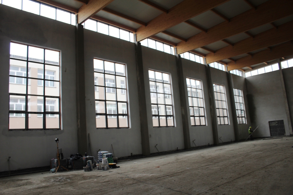 Rośnie hala sportowa. Ogromna?