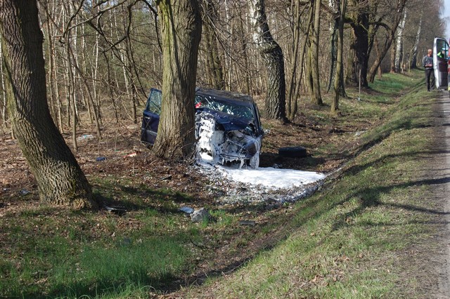 Wypadek w Potasznikach