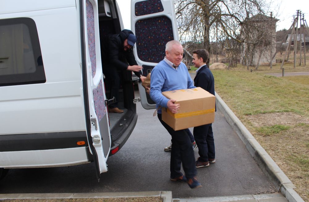 Z książkami w Mościszkach