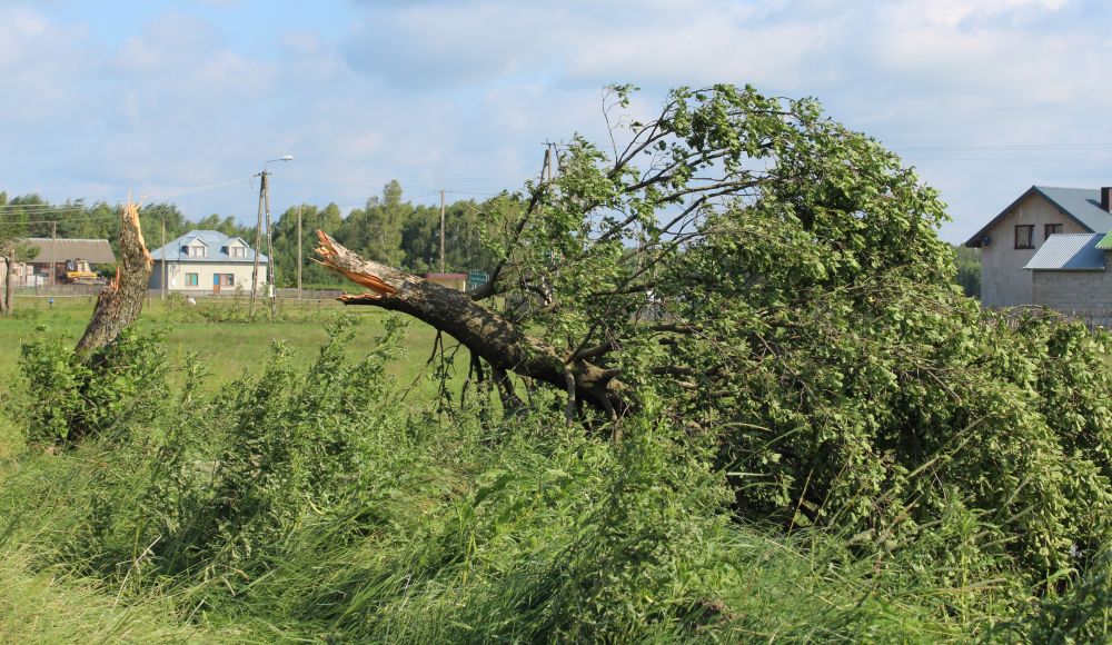 Potężne straty po nawałnicy