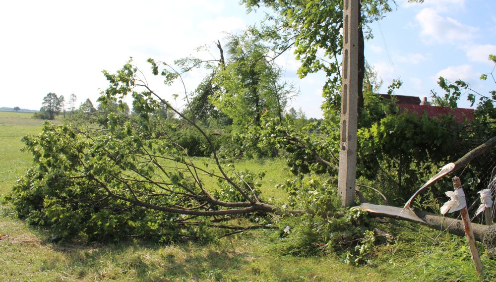 Potężne straty po nawałnicy