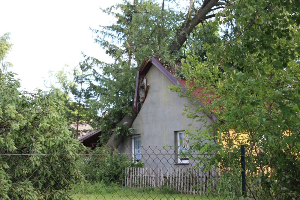 Potężne straty po nawałnicy