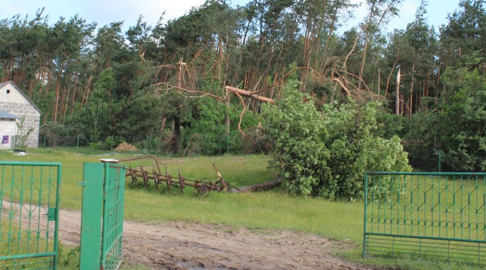 Potężne straty po nawałnicy