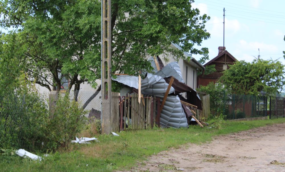 Potężne straty po nawałnicy