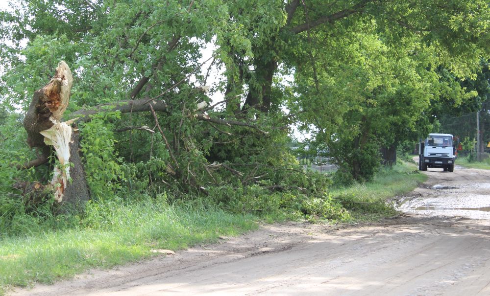 Potężne straty po nawałnicy