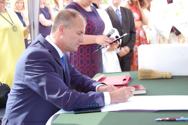 Akt erekcyjny w murach starostwa (fotorelacja)