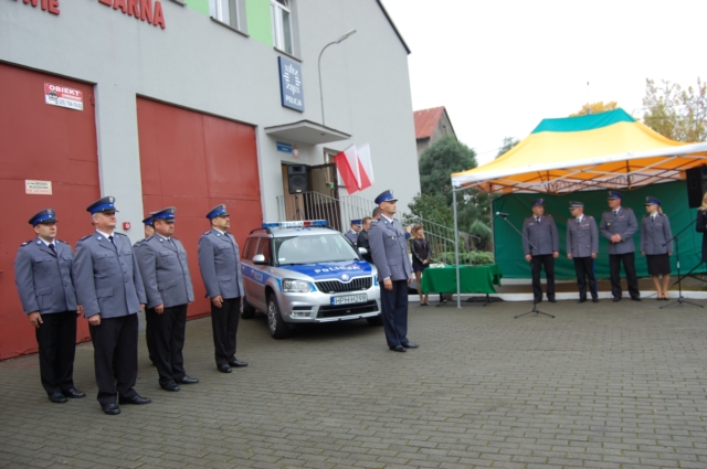 Otwarcie posterunków z ministrem