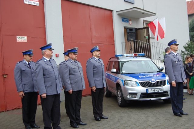 Otwarcie posterunków z ministrem