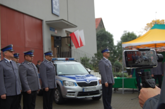 Otwarcie posterunków z ministrem