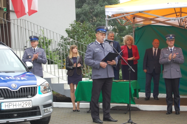Otwarcie posterunków z ministrem