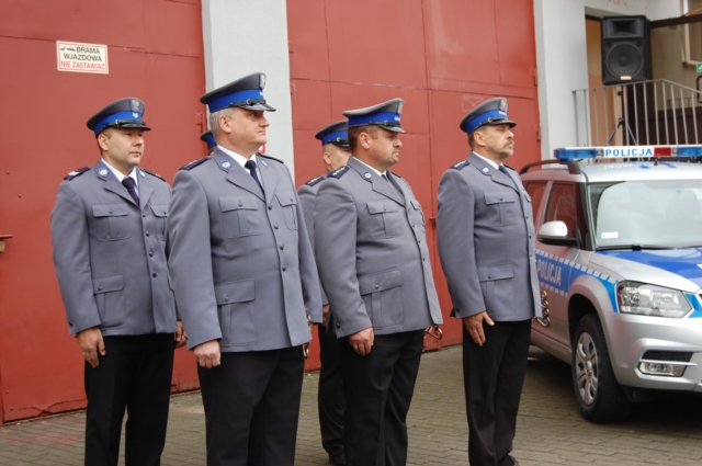 Otwarcie posterunków z ministrem