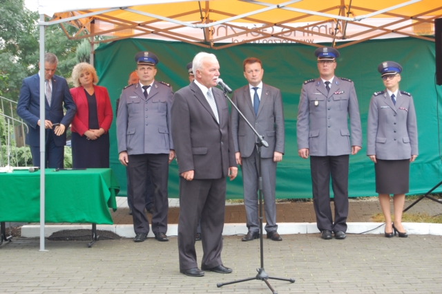 Otwarcie posterunków z ministrem