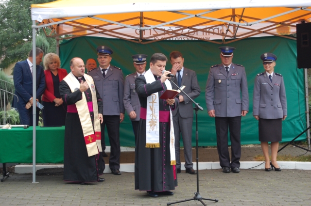 Otwarcie posterunków z ministrem