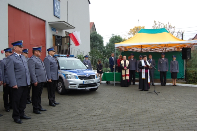 Otwarcie posterunków z ministrem