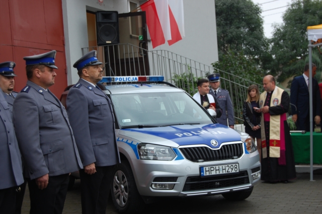 Otwarcie posterunków z ministrem