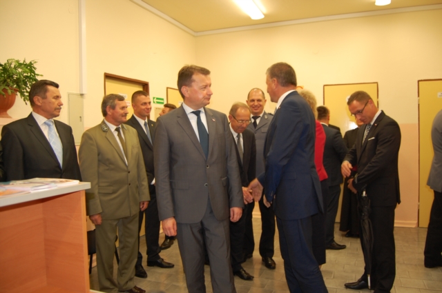 Otwarcie posterunków z ministrem