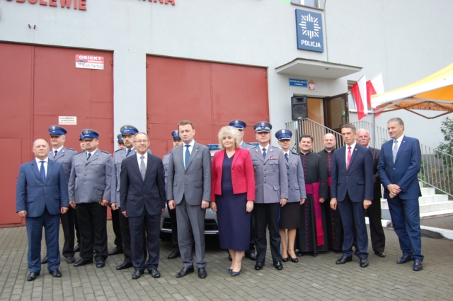 Otwarcie posterunków z ministrem