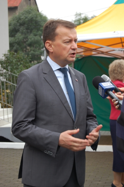 Otwarcie posterunków z ministrem