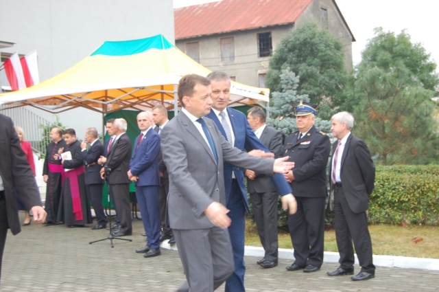 Otwarcie posterunków z ministrem