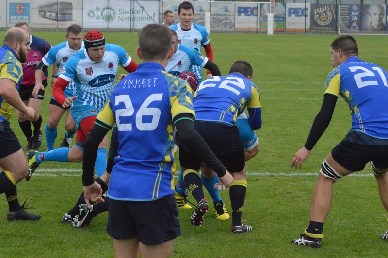 Rugbiści na zwycięskim szlaku