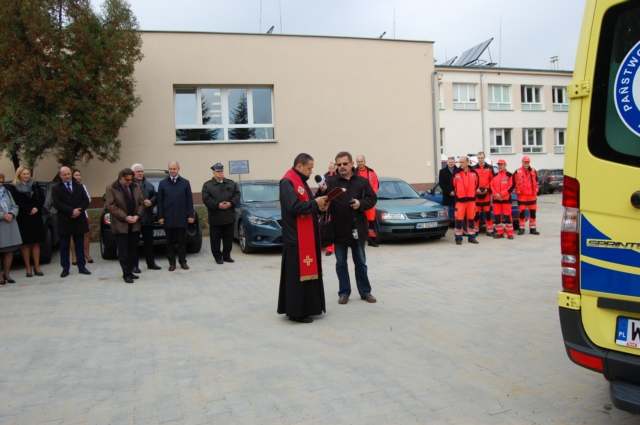 Karetka już poświęcona