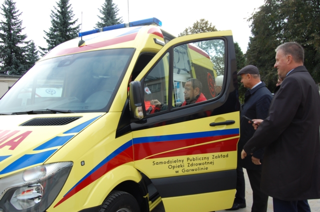 Karetka już poświęcona