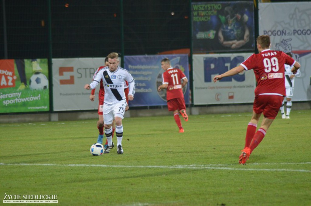 Legia Warszawa za mocna dla Pogoni
