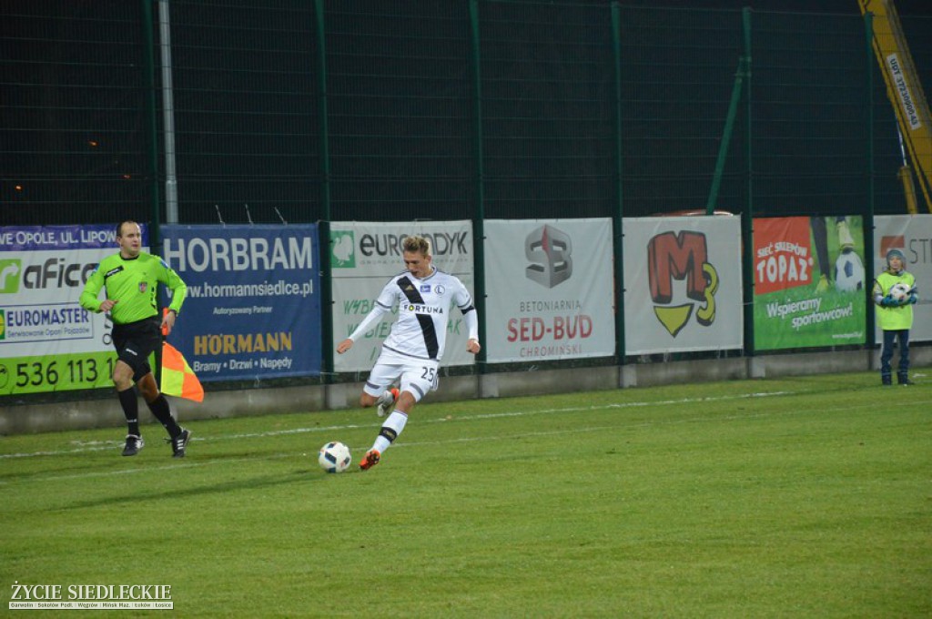 Legia Warszawa za mocna dla Pogoni