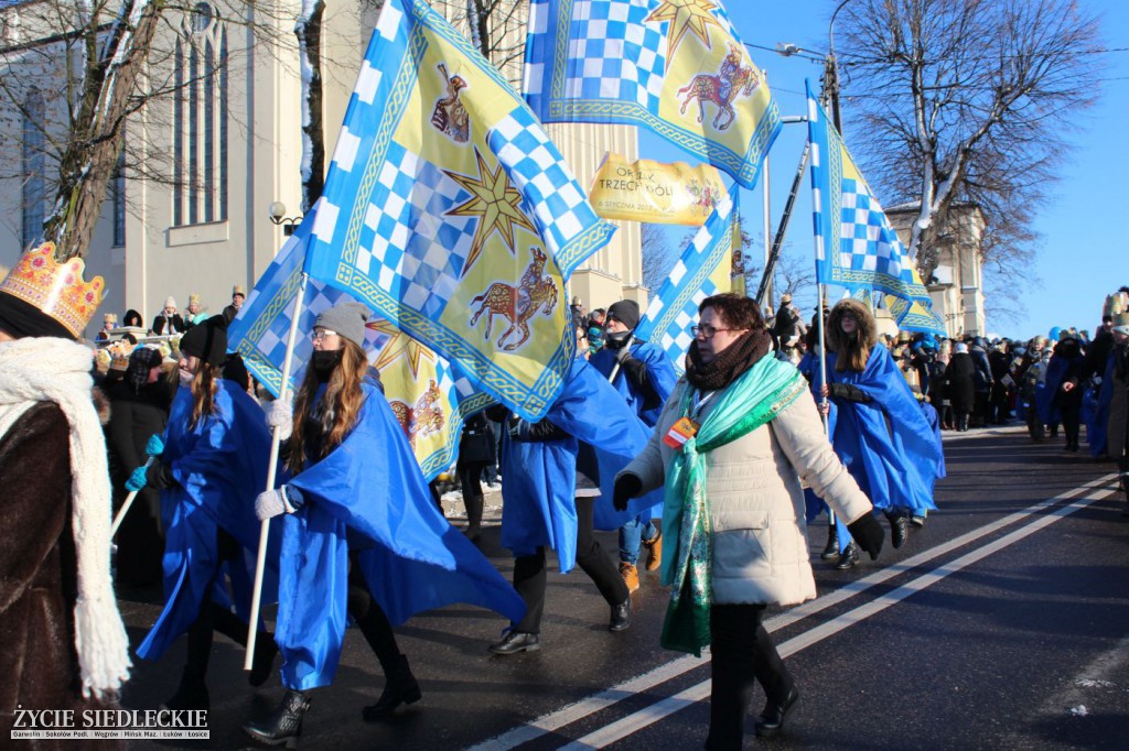 Trzy tysiące sokołowian na Orszaku Trzech Króli!