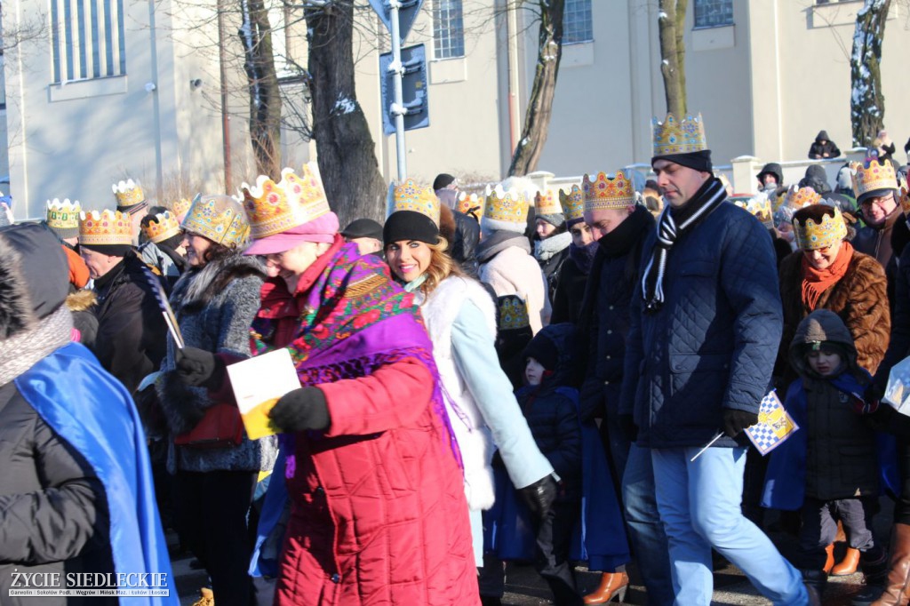 Trzy tysiące sokołowian na Orszaku Trzech Króli!