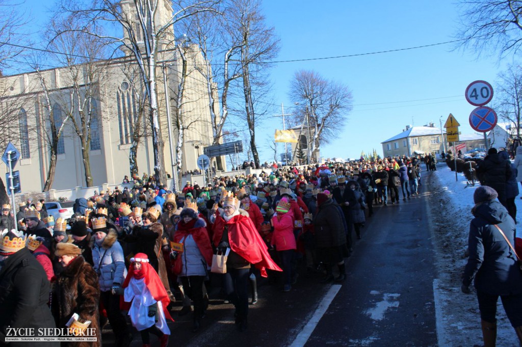 Trzy tysiące sokołowian na Orszaku Trzech Króli!