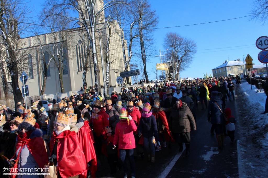 Trzy tysiące sokołowian na Orszaku Trzech Króli!