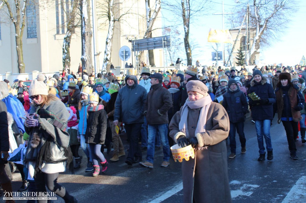 Trzy tysiące sokołowian na Orszaku Trzech Króli!