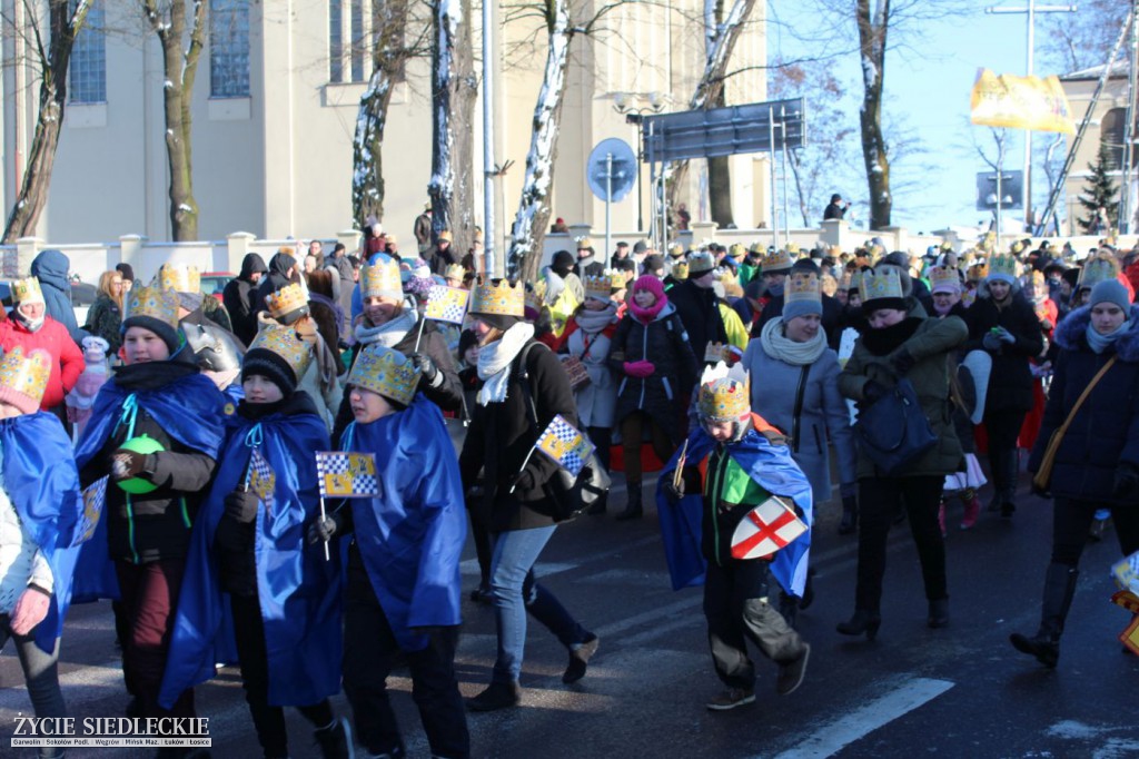 Trzy tysiące sokołowian na Orszaku Trzech Króli!