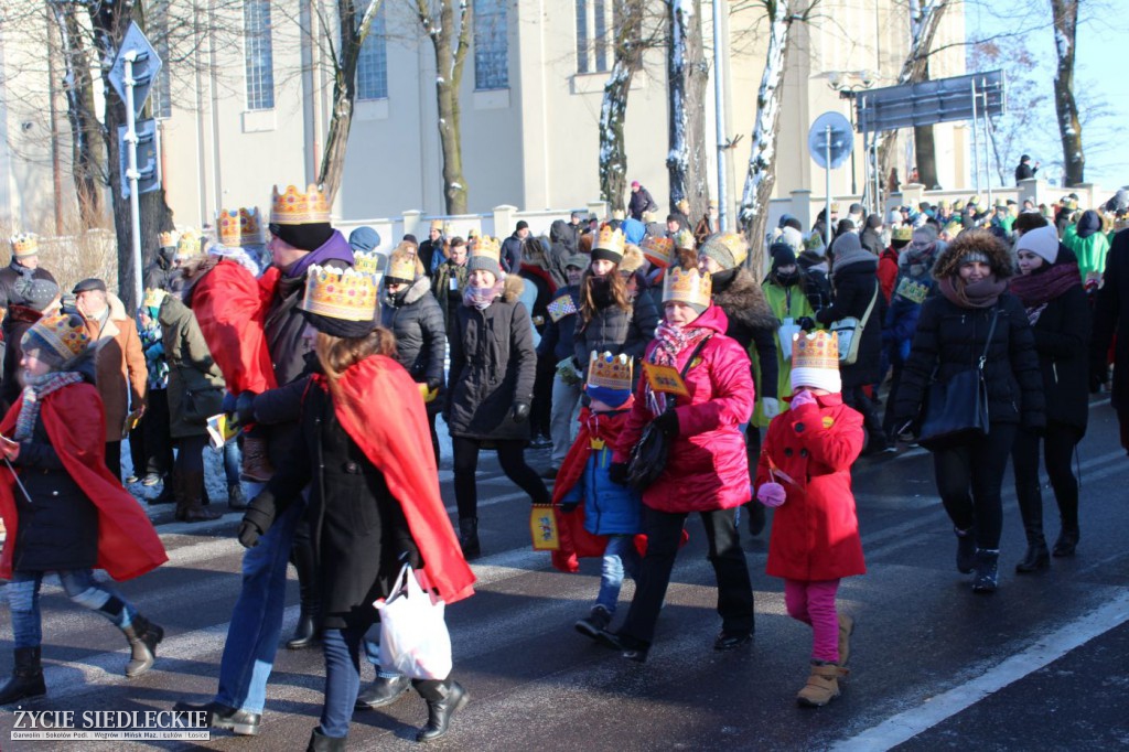 Trzy tysiące sokołowian na Orszaku Trzech Króli!