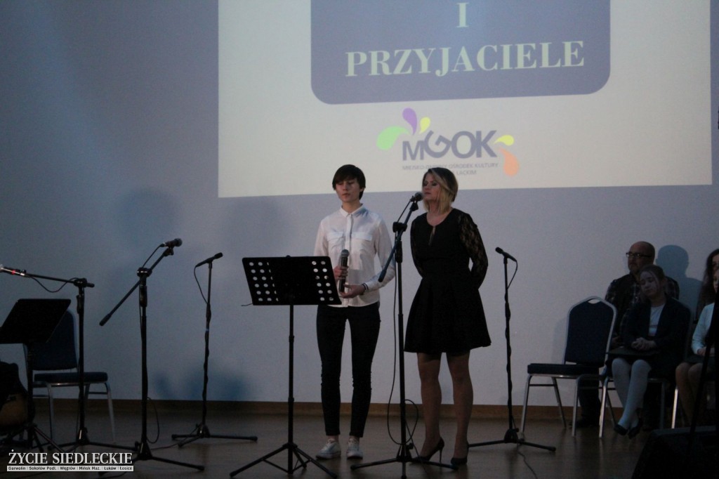 Patryk na scenie podziękował za wsparcie